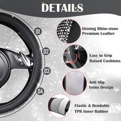 CAR PASS Soft microfiber leather texture offering comfortable touch and durability