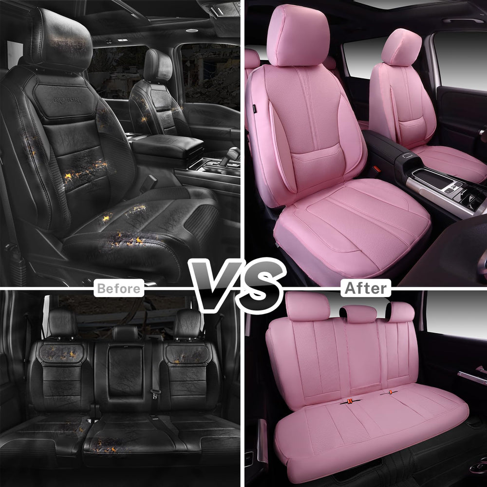 CAR PASS soft pink design enhances interior style and comfort