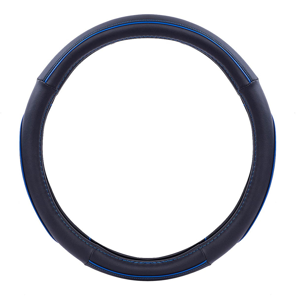 CAR PASS premium soft-touch leather enhances grip and comfort.