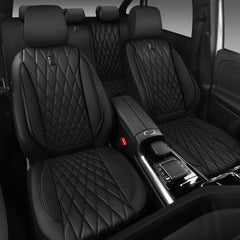 CAR PASS Spill-resistant fabric helps protect seats from daily messes