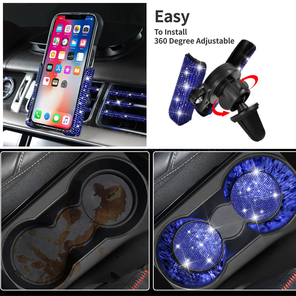 CAR PASS 15-inch steering wheel cover offers shine and comfortable grip