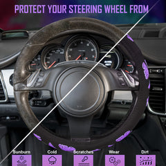 Breathable nubuck leather and TPR inner grip in CAR PASS cover for comfort.