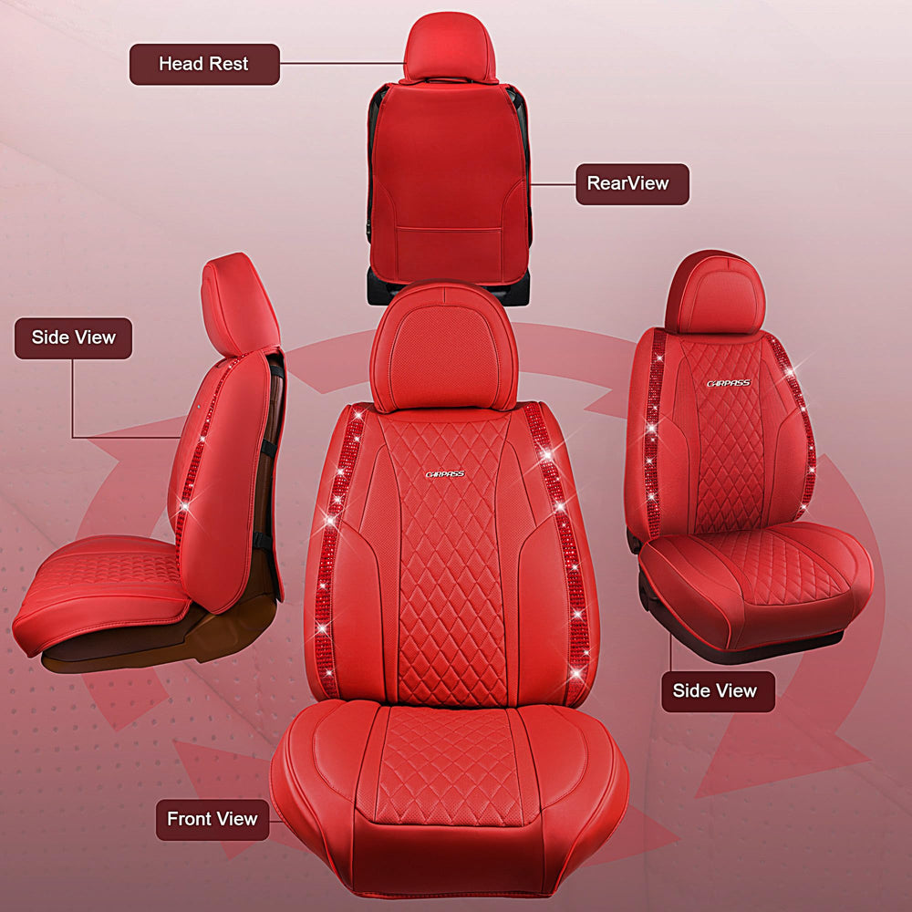 CAR PASS back storage pocket on front seats keeps essentials handy