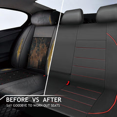 CAR PASS universal-fit rear bench cover fits cars, trucks, and SUVs.