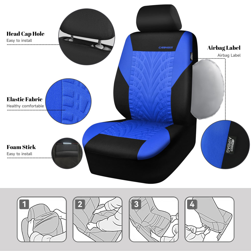CAR PASS universal-fit design for easy installation across most vehicles