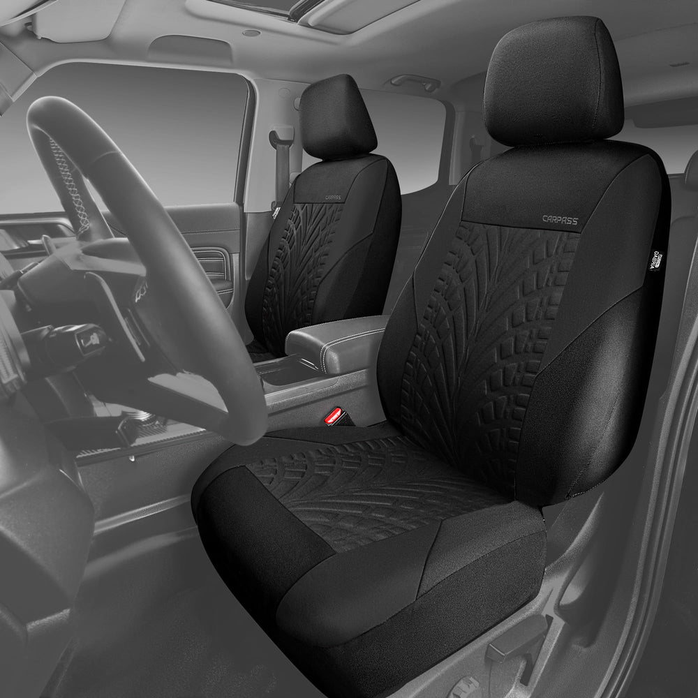 CAR PASS universal-fit seat covers fit most vehicles for quick restyling