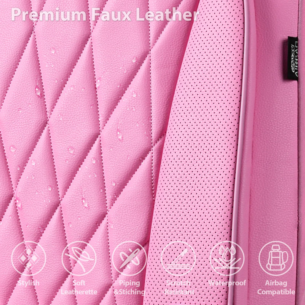 CAR PASS universal-fit front seat cover suits SUVs, vans, and trucks for easy upgrade.