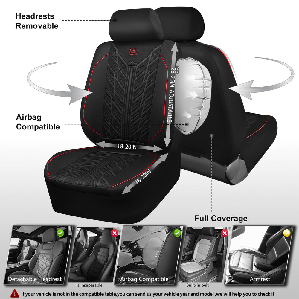 CAR PASS universal-fit front-seat cover suits cars, trucks, and SUVs.