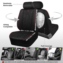 CAR PASS universal-fit front-seat cover suits cars, trucks, and SUVs.