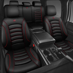 CAR PASS universal-fit seat cover adapts to most vehicles with simple installation
