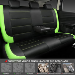 CAR PASS universal fit sport seat cover fits most cars, SUVs, trucks.