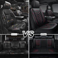 CAR PASS anti-slip inner layer keeps seats securely in place