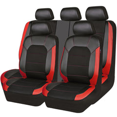 CAR PASS universal leather front seat covers enhance style while protecting upholstery.
