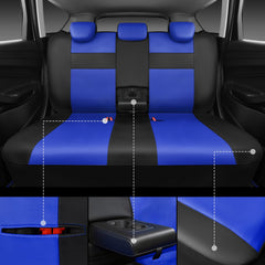 CAR PASS Water-resistant material texture suggests protection against spills and weather.