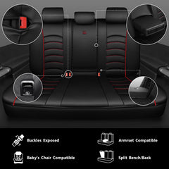 CAR PASS waterproof breathable seat cover keeps seats clean and comfortable