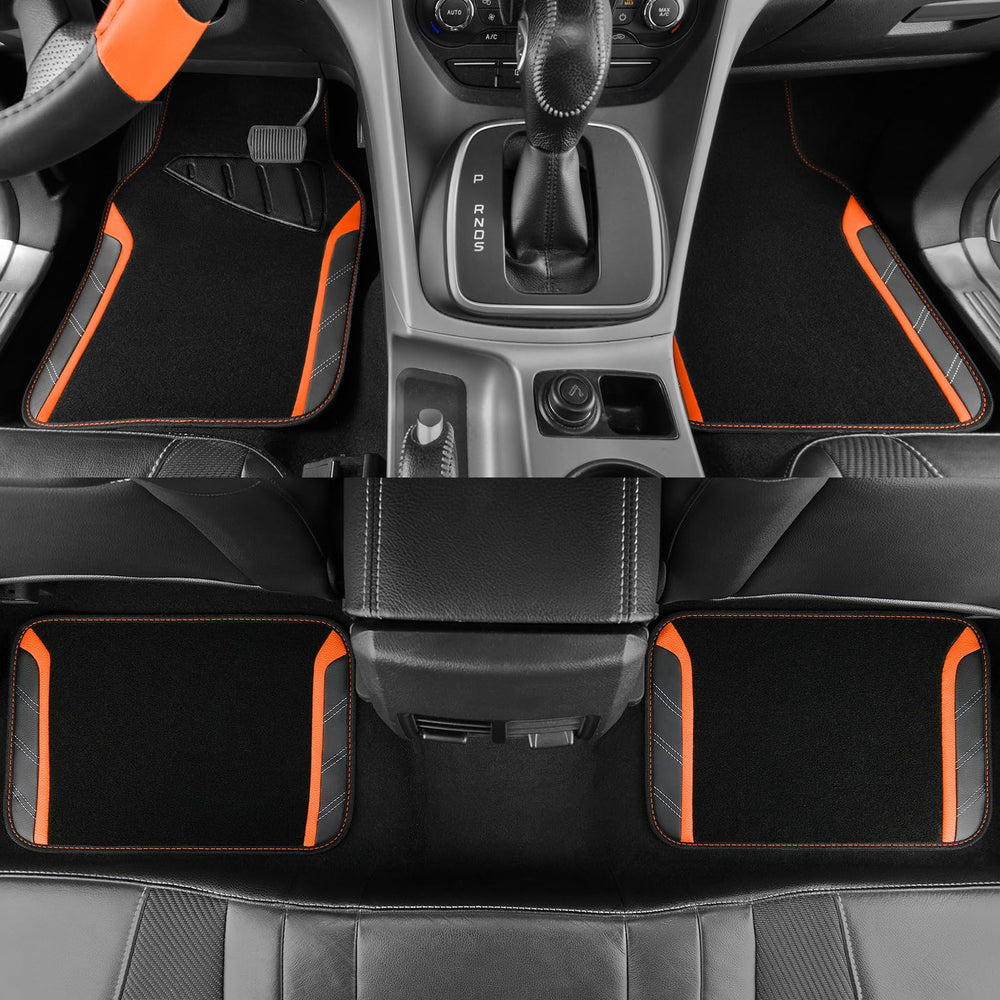 CAR PASS waterproof mats shield interior from spills and moisture.