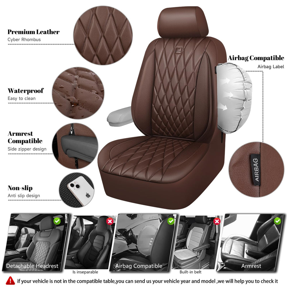 CAR PASS waterproof front seat cover keeps spills from reaching upholstery.