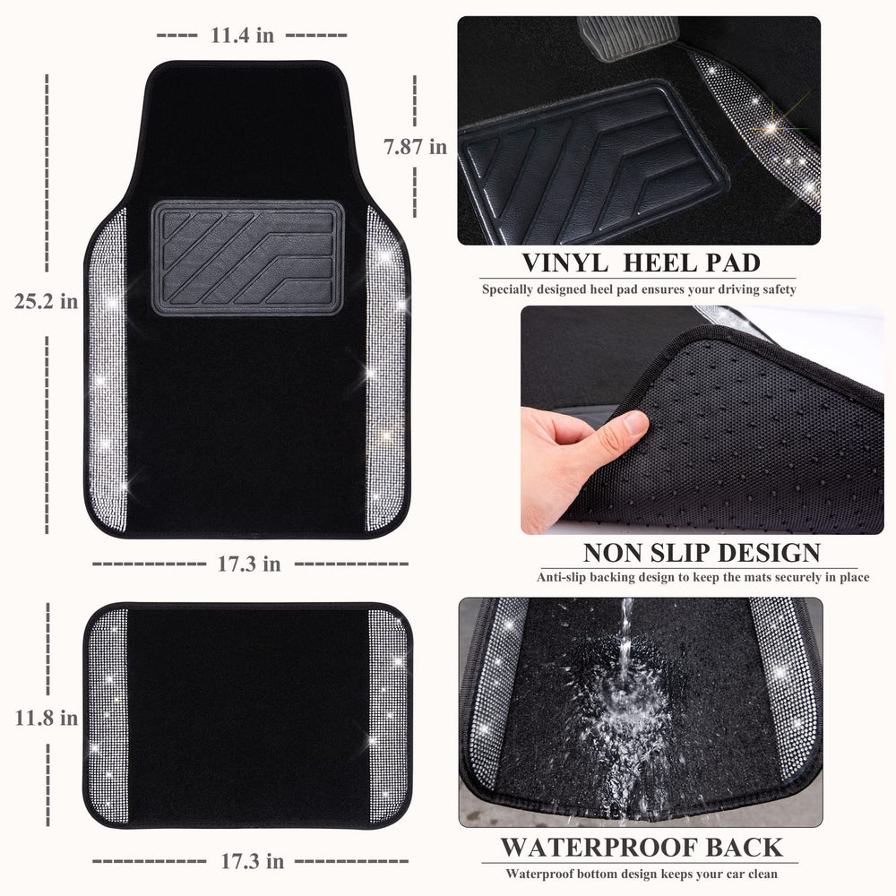 CAR PASS waterproof Oxford surface resists spills and wipes clean.