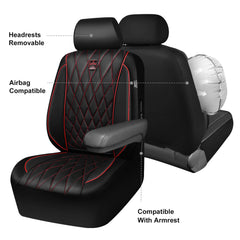 CAR PASS waterproof seat covers keep interior clean and protected during spills