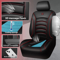 CAR PASS waterproof universal fit seat cover showing versatile protection