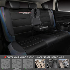 CAR PASS wrinkle-resistant fabric closeup preserves a neat look.