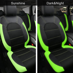 CAR PASS wrinkle-resistant polyester seat cover stays neat through daily use.