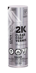 CAR-REP 2K clear coat bottle close-up shows ready-to-use formula for fast jobs.