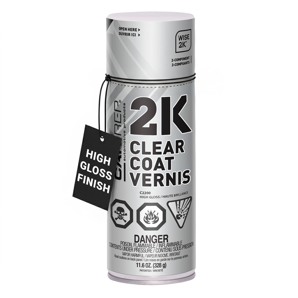 CAR-REP 2K clear coat high-gloss finish on surface.