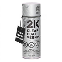 CAR-REP 2K clear coat high-gloss finish on surface.