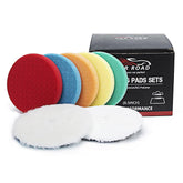 CAR ROAD 6-5inch backing plate shown for stable polishing contact