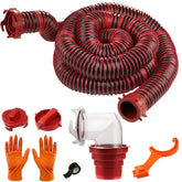 Caravista 20ft RV sewer hose ready for use with reinforced construction