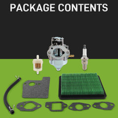 CARBBIA 16100-Z8B-911 packaging clearly shows included parts and replacement kit.