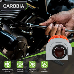 Carbbia filter element detail emphasizing media construction
