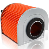 Carbbia air filter front view shows precise fit and seal