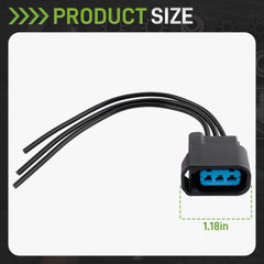 CARBBIA complete kit includes connectors, ties, and shrink tubes for ignition repairs.