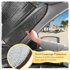 Carbella interior stays cooler on hot days with effective heat reduction.