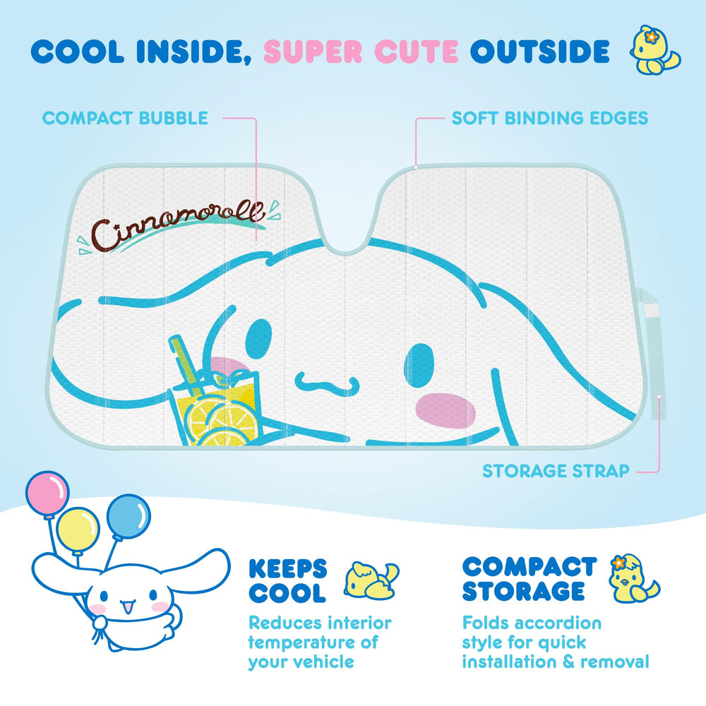 Carbella 9pc gift pack creates a coordinated interior with Sanrio charm