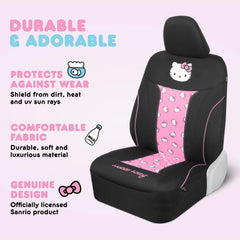 Durable polyester Carbella seat cover ensures long-lasting comfort.