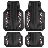 Carbella Hello Kitty front-left mat in durable rubber for all-weather protection