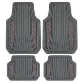 Carbella Hello Kitty mats front view with anti-slip backing protects the driver's area