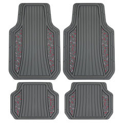 Carbella Hello Kitty mats front view with anti-slip backing protects the driver's area