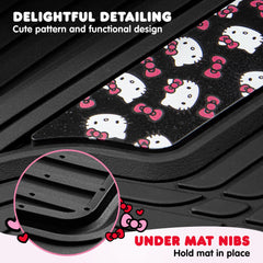 Carbella Hello Kitty rubber texture close-up for heavy-duty protection