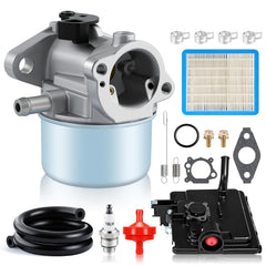 Carbhub 799868 carburetor close-up with gasket for quick engine replacement