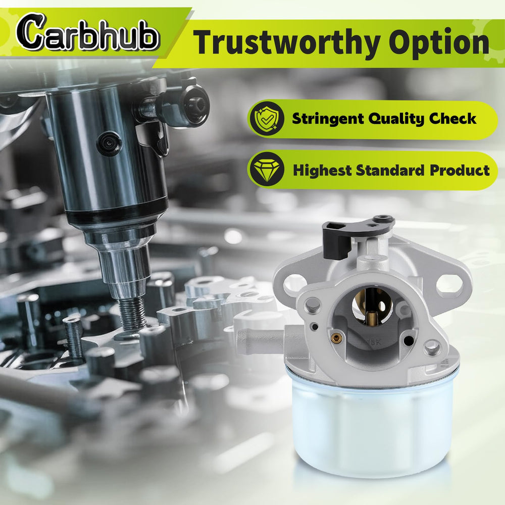 Carbhub carburetor ready for swap-in on compatible engines