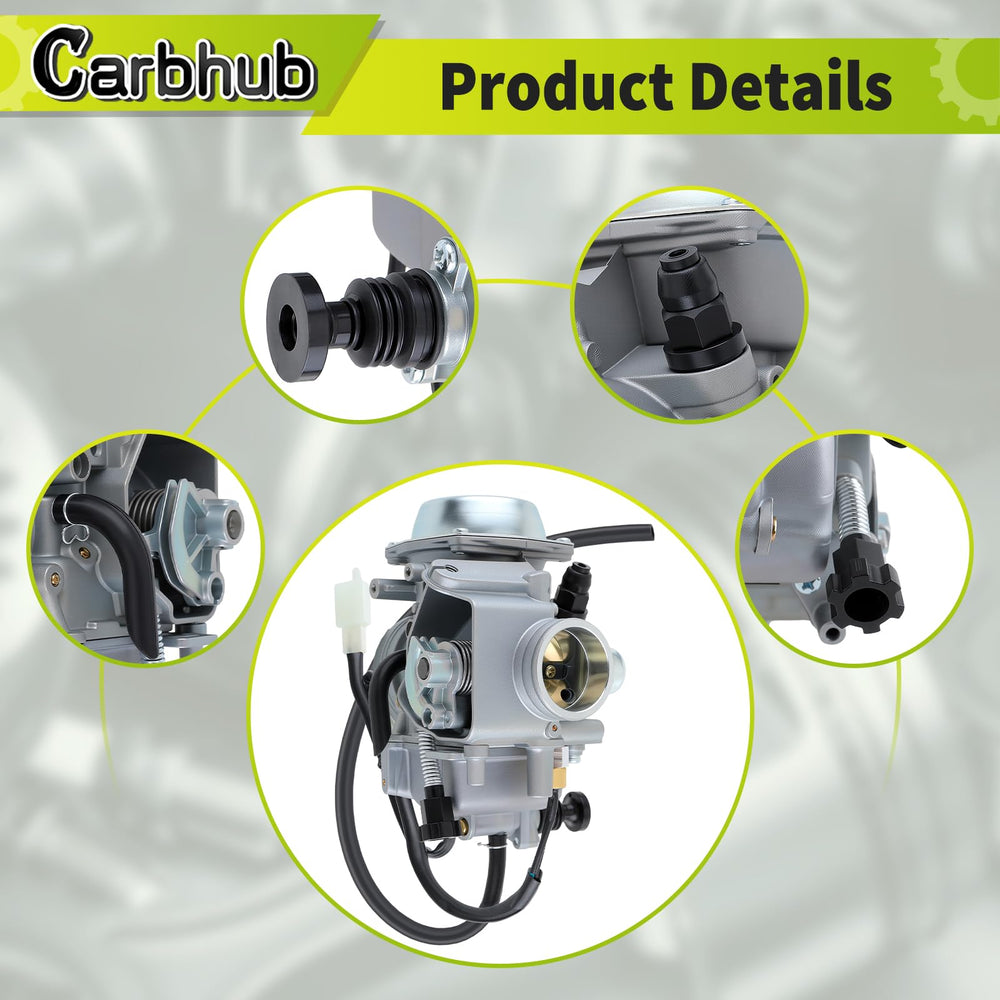 Carbhub carburetor package includes components for ready replacement