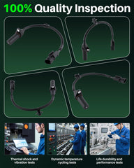 Carbhub crankshaft sensor durable body reduces wear in high heat.