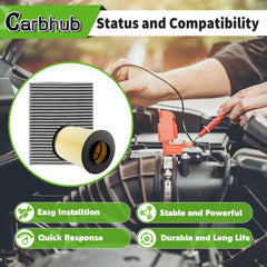 Carbhub filtration kit complete view emphasizes product scope.
