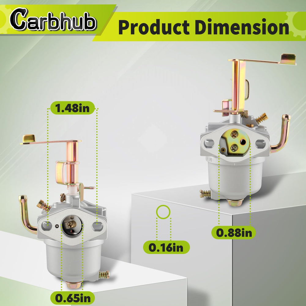 Carbhub 160mm fuel line offers flexible installation