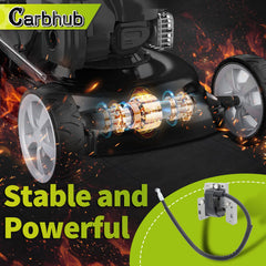 Carbhub ignition coil for Toro 20742 lawn mower for quick starts