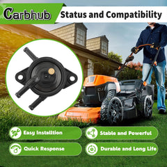 Carbhub compatibility across Kawasaki, Honda, Yamaha, and Deere engines